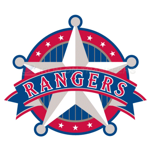 Texas Rangers Iron-on Stickers (Heat Transfers)NO.1961